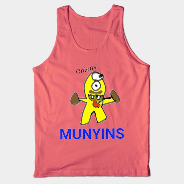 MUNYINS Tank Top by SwarmCastPodCast